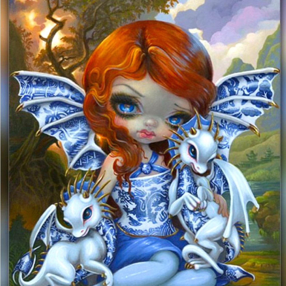 2 Jasmine Becket Griffith prints